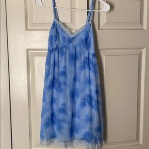 Spaghetti strap swing dress